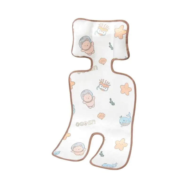 Baby Pram Cooling Pad | Breathable Bamboo Stroller Liner