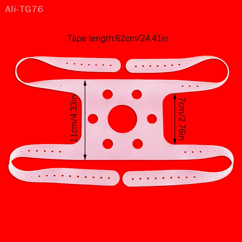 Adjustable Silicone Respirator Mask Headgear Replacement Strap
