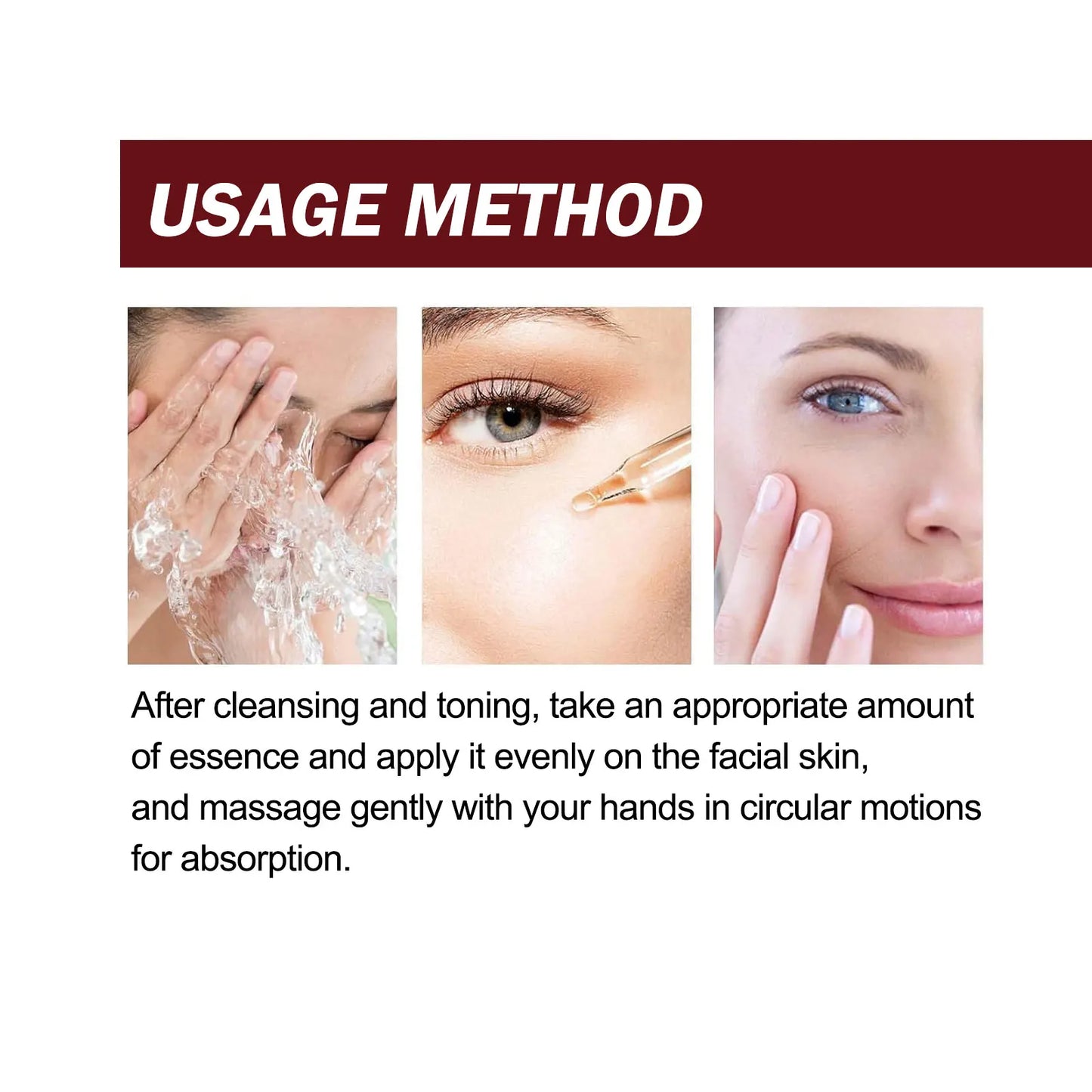 Ouhoe 30ml Anti-Aging Wrinkle Fading Firming Face Serum