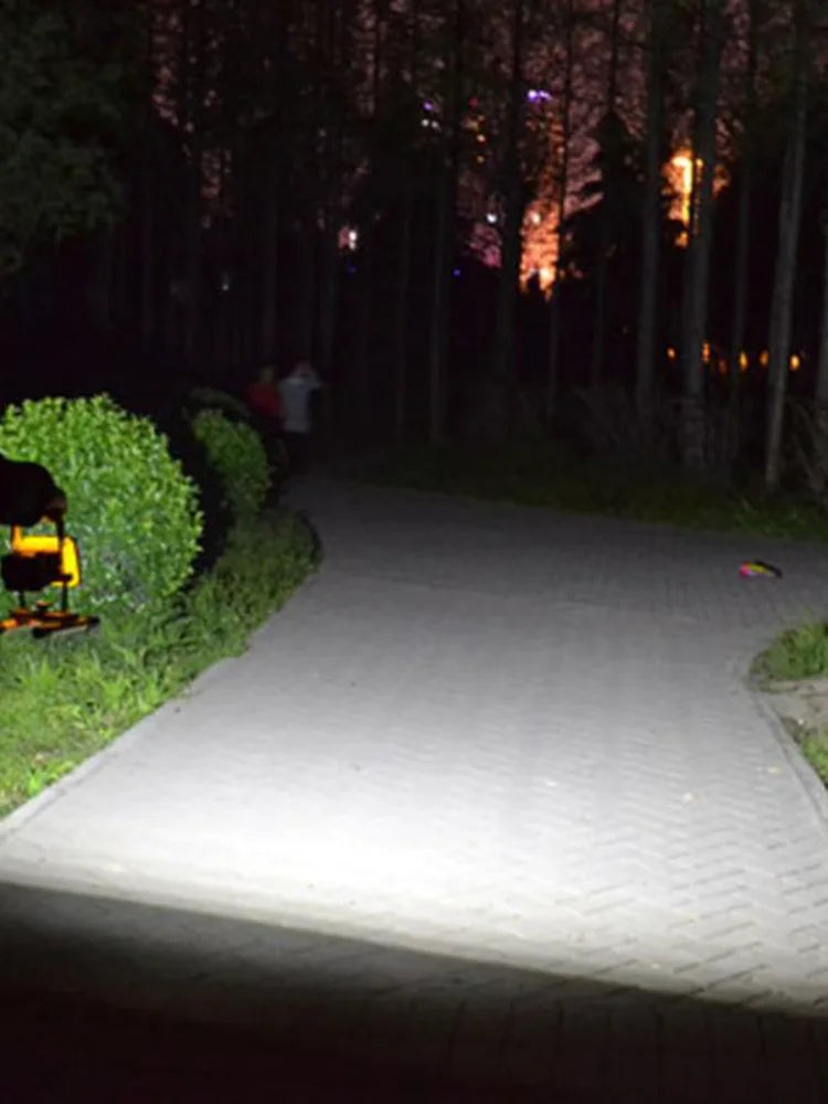 30W Rechargeable LED Floodlight IP65 Portable RGB Work Light