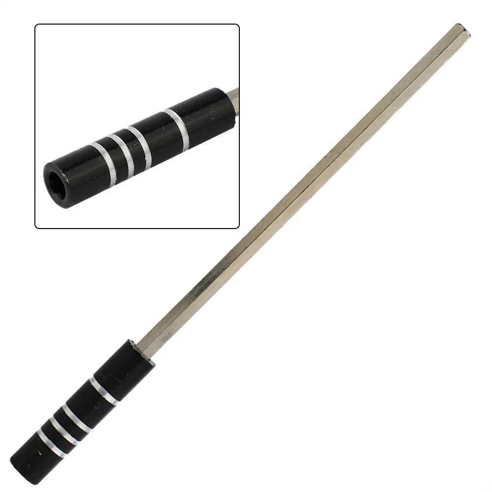 Magnetic Hex Bit Extension Bar 123mm | 4mm Steel Shaft Adapter