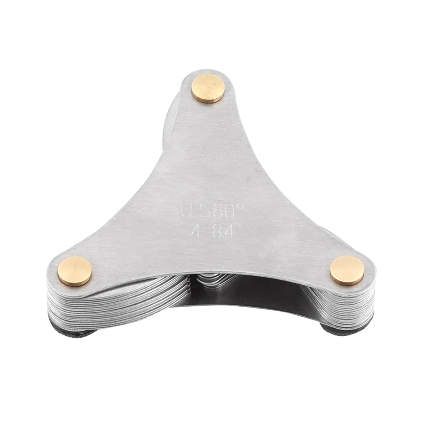 51/ Stainless Steel Thread Plug Gage 60 and 55 Degree Screw Pitch Measuring Tool Thread Measuring Gage Thread Measuring Peaceful Pleasures Health and Wellness GS01301-01