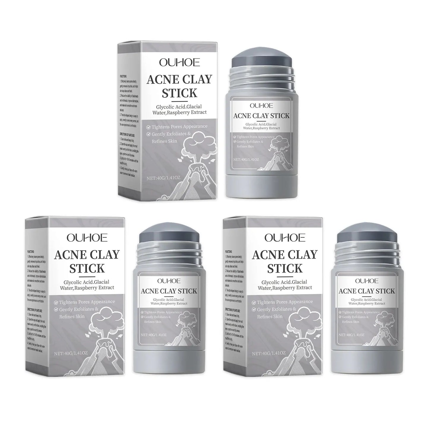 Pore Cleansing Clay Mud Mask – Exfoliating & Hydrating | 40g