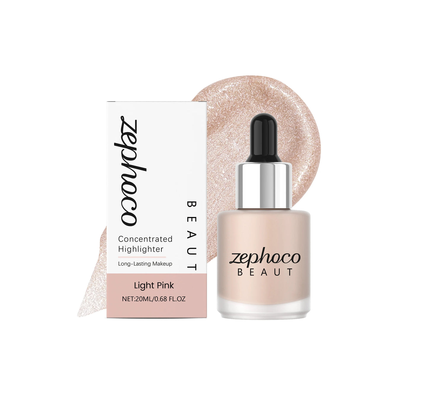 Zephoco Liquid Highlighter – Radiant Glow Makeup 20ml
