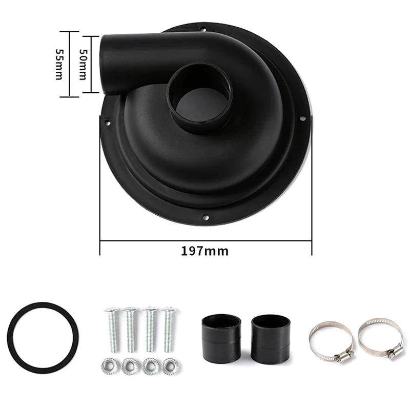 Cyclone Dust Collector Cover for DIY Woodworking Vacuum Filter