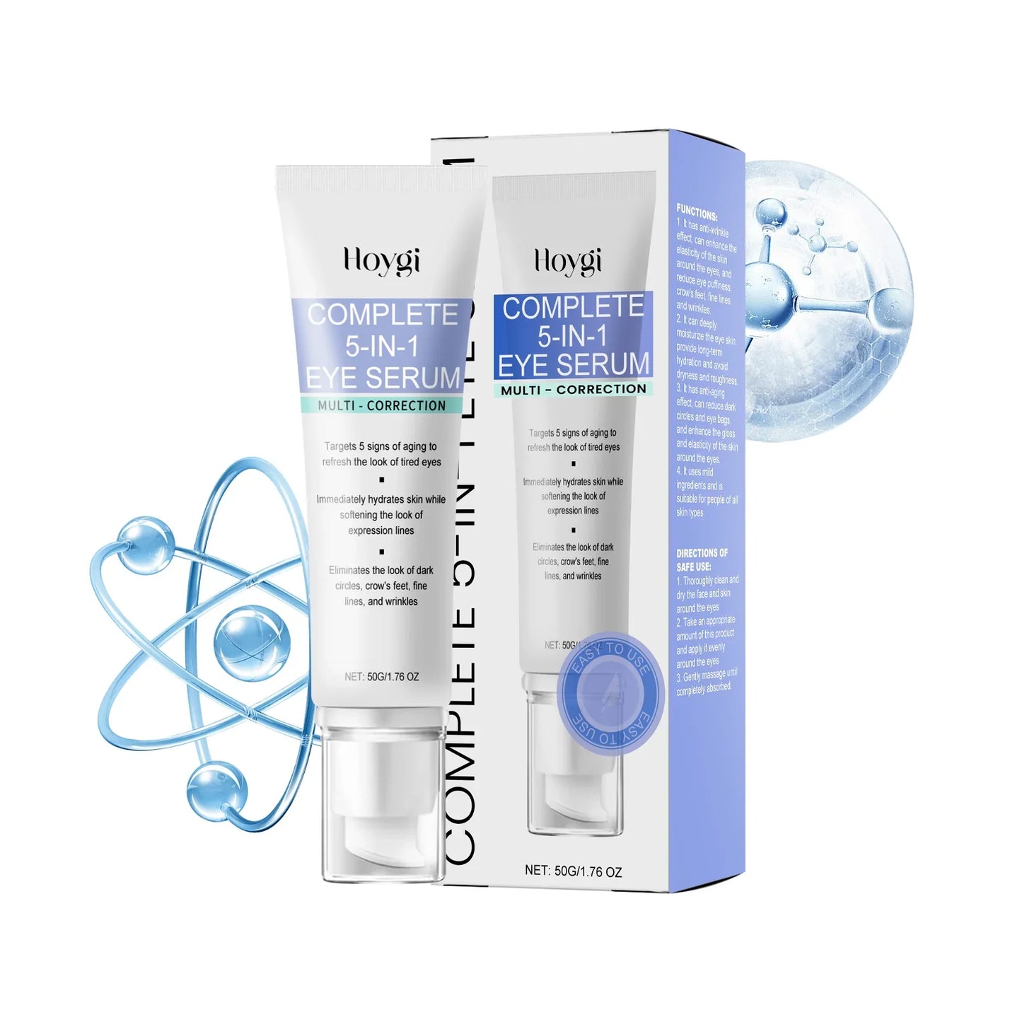 Collagen 5-in-1 Eye Cream – Dark Circles, Bags & Fine Lines