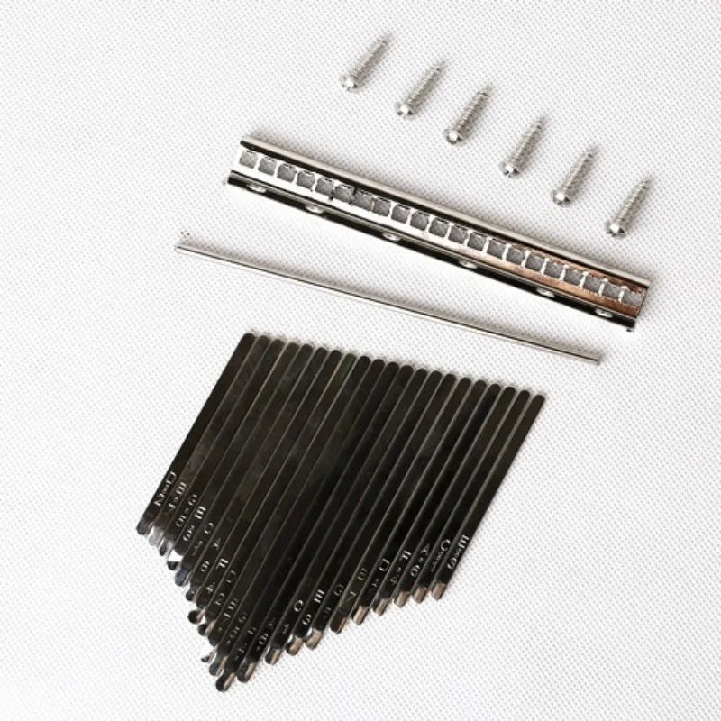 21-tone Thumb Piano Shrapnel Kalimba Keys DIY Accessories