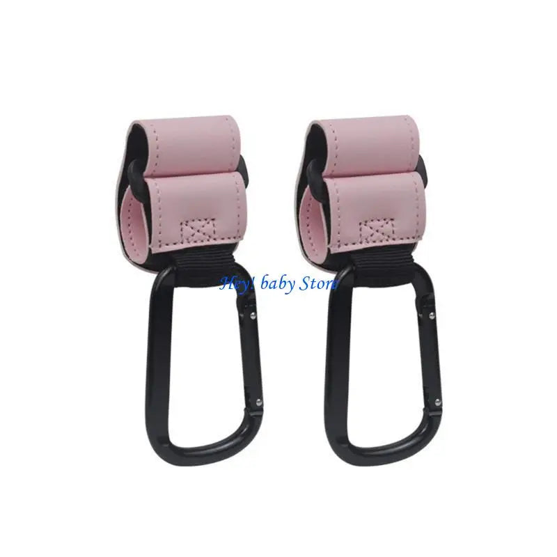 Adjustable Anti-Skid Stroller Hooks | Pram Bag Hangers