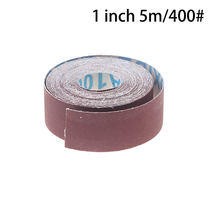 1 Inch Emery Cloth Rolls Continuous Sandpaper For Wood Sanding Metal Polishing Car Detailing Peaceful Pleasures Health and Wellness A9