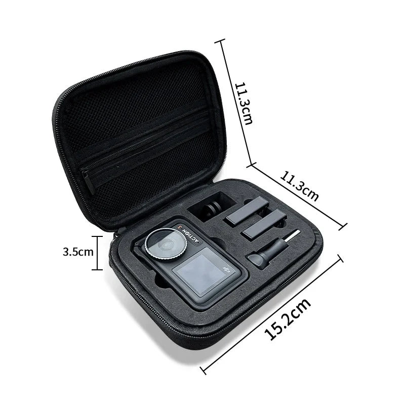 DJI Osmo Action 6/5 Pro/4/3 Carrying Case – Large Capacity Bag