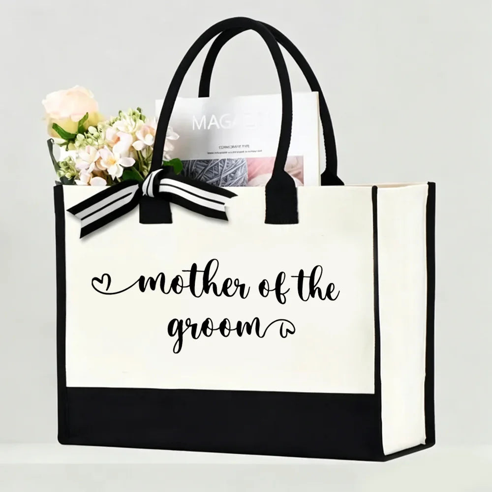 Future Mrs Canvas Tote Bag | Bridal Shower Bachelorette Gift Bridal Canvas Tote Bag Peaceful Pleasures Health and Wellness mother of the groom 1pcs