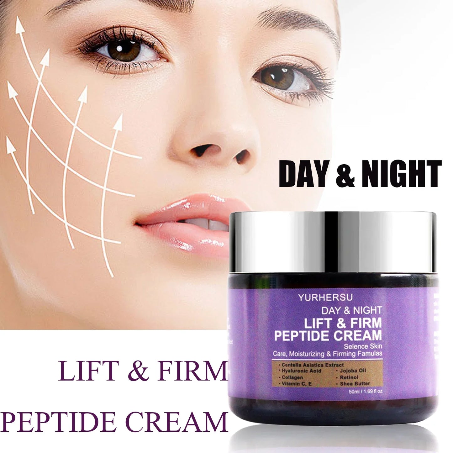 YURHERSU Day & Night Anti-Wrinkle Lifting Face Cream – All Skin