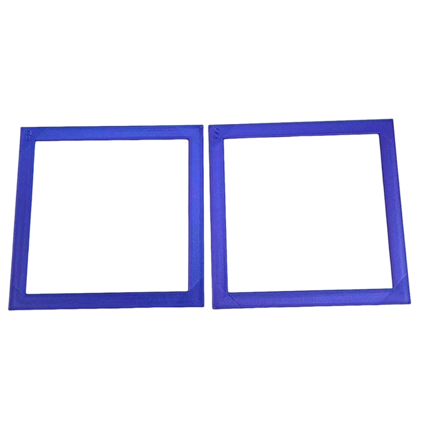 2Pcs Diamond Painting Positioning Frame Lightweight Diamond Painting Frame for Boys Girls Adults Students Home Office Leisure Peaceful Pleasures Health and Wellness Royal Blue small