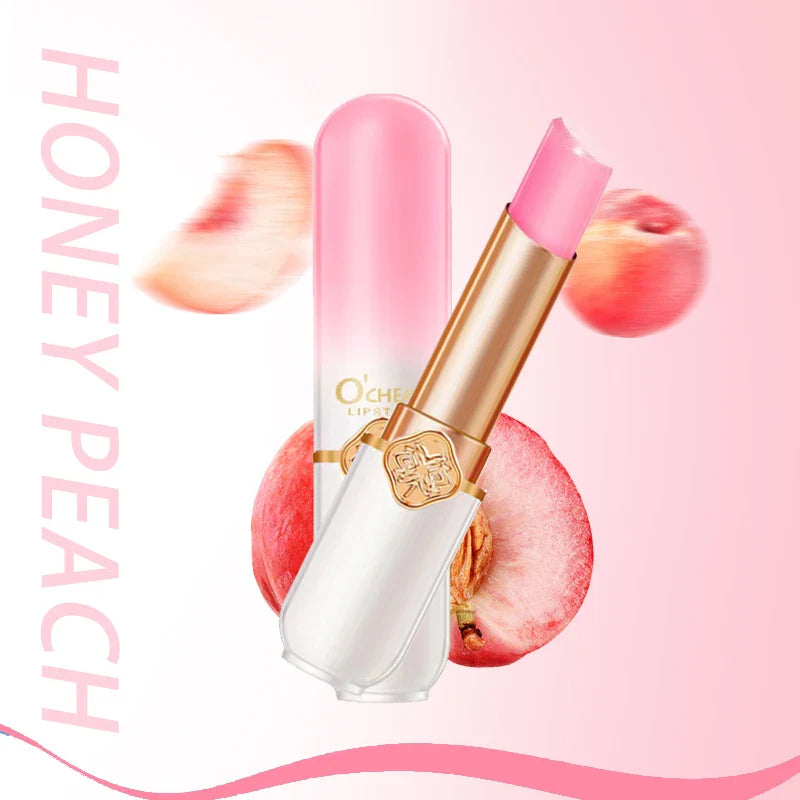 O'CHEAL Color Changing Fruit Lip Balm – Moisturizing & Waterproof