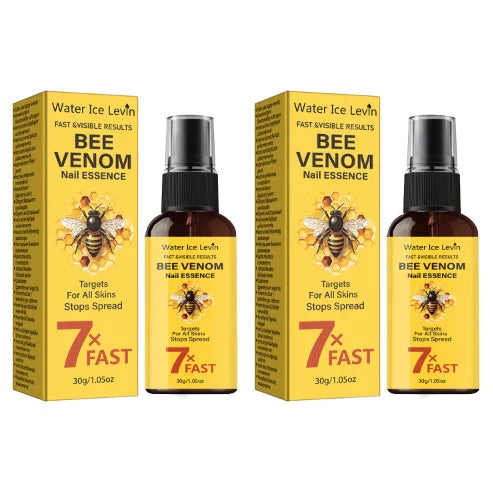 Bee Venom Nail Essence – Fast Results for All Skin Types Nail Essence Treatment Peaceful Pleasures Health and Wellness black 30g