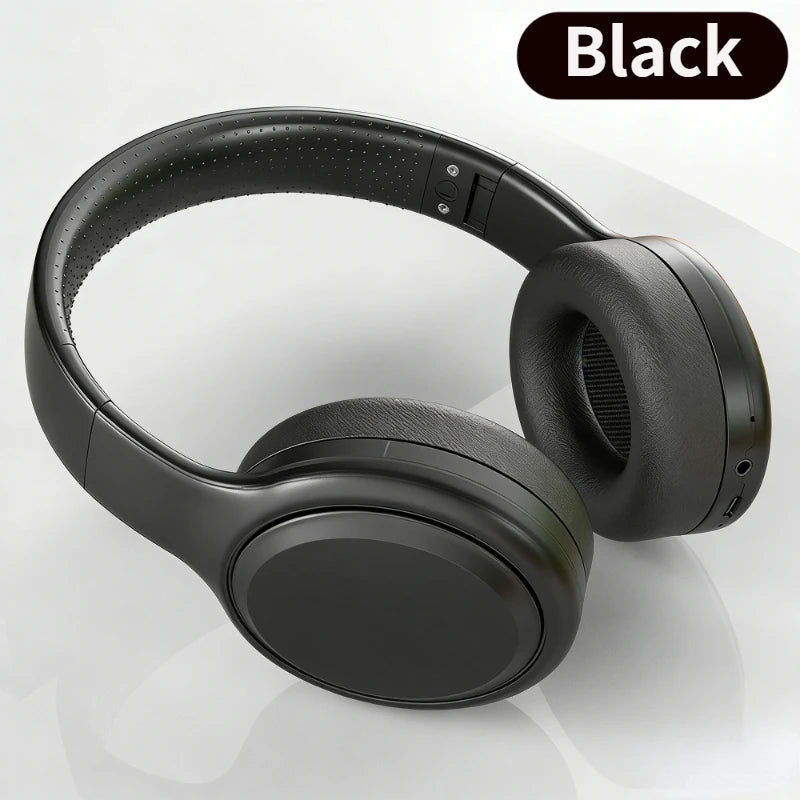 Bluetooth 5.3 Headsets Gaming Headphones Dual Mode Wireless Earphones Foldable Noise Reduction Music Headsets For iPhone Xiaomi Peaceful Pleasures Health and Wellness black