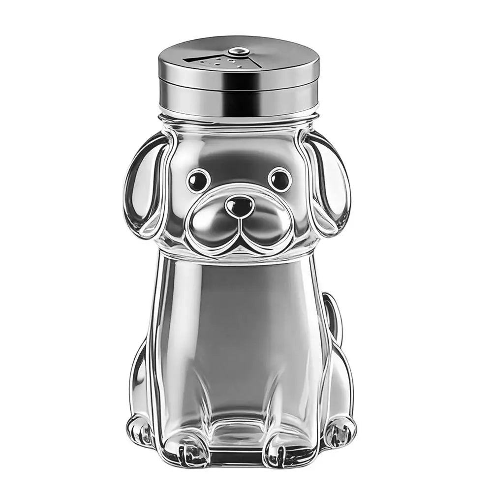 Salt Dispenser Cute Pepper Container With Lid Clear Empty Salt Bottles For Home Kitchen Table Barbecue Rv Camper Farmhouse Fall Peaceful Pleasures Health and Wellness China Mainland dog