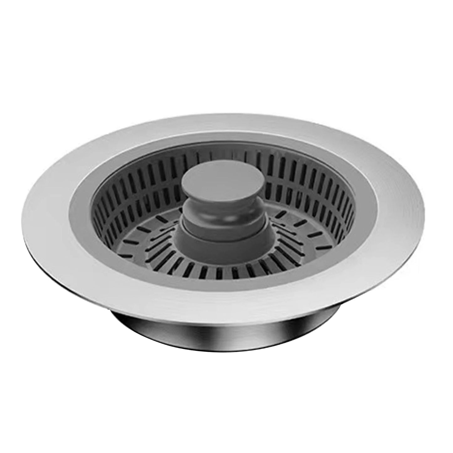 3 In 1 Kitchen Sink Drain Strainer Anti-Clogging Pops-Up Stopper Sink Filter Plug Garbage Disposal Stainless Sink Accessories Peaceful Pleasures Health and Wellness EU