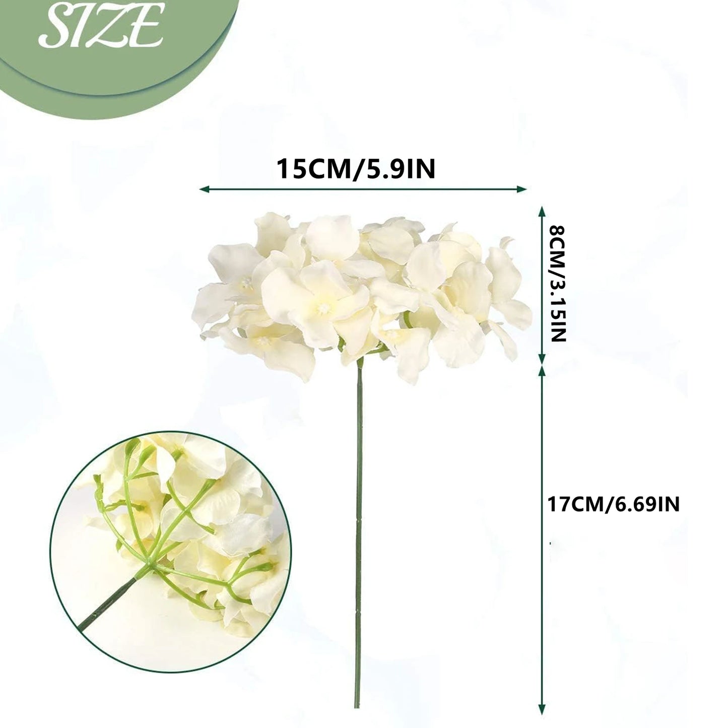 Silk Hydrangea Artificial Flowers – Wedding & Home Décor