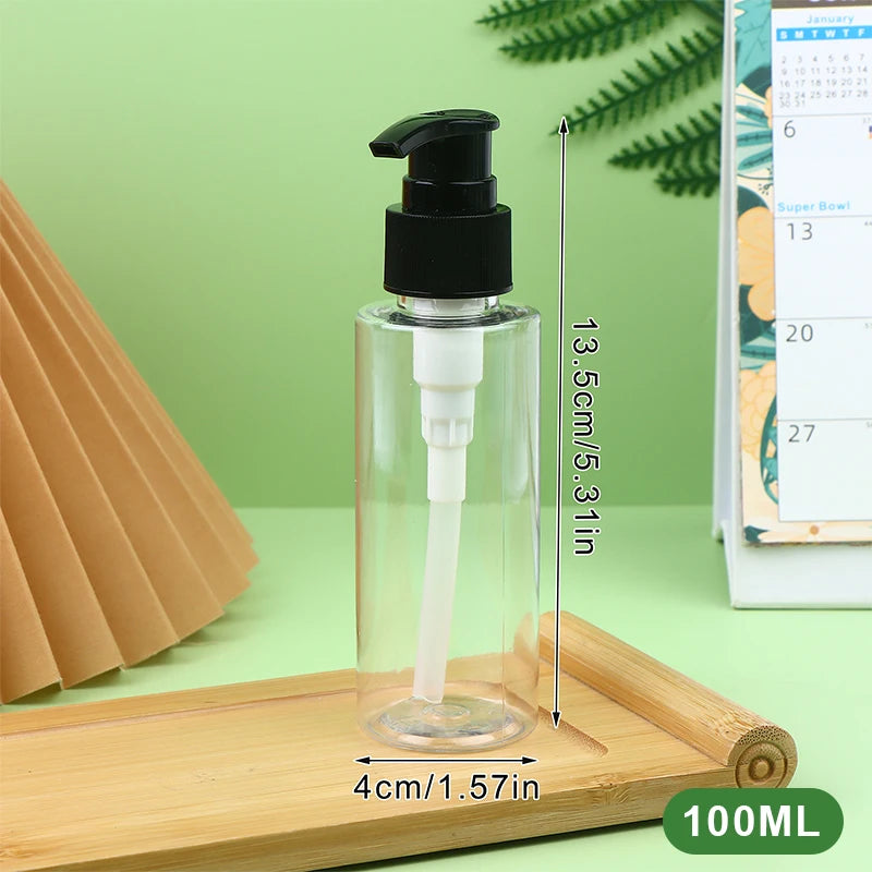 Refillable Travel Pump Bottle for Shampoo, Lotion & Cosmetics