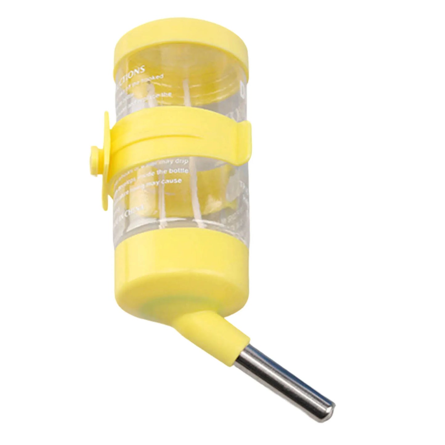 No-Drip Small Animal Water Bottle for Hamsters & Guinea Pigs
