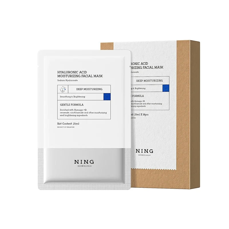 NING DERMOLOGIE 4D Hyaluronic Acid Sheet Mask – Niacinamide