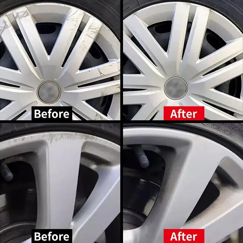 80g Multi-effect Cleaning Polishing Agent Remove Scratches Wheel Hubs Wheel Refurbishment Paste Car Wheel Scratch Reducing Agent Peaceful Pleasures Health and Wellness