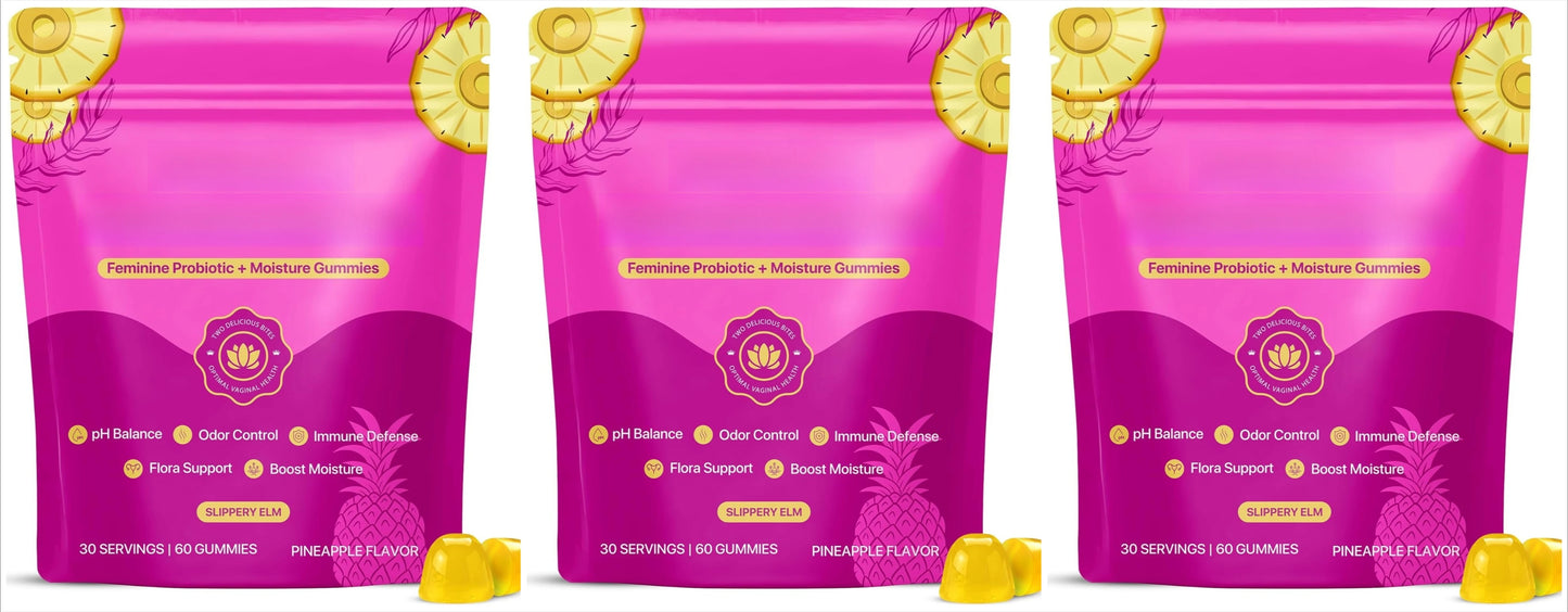 Feminine Probiotic Gummies 2B CFUs Bacillus Coagulans | 60 Count