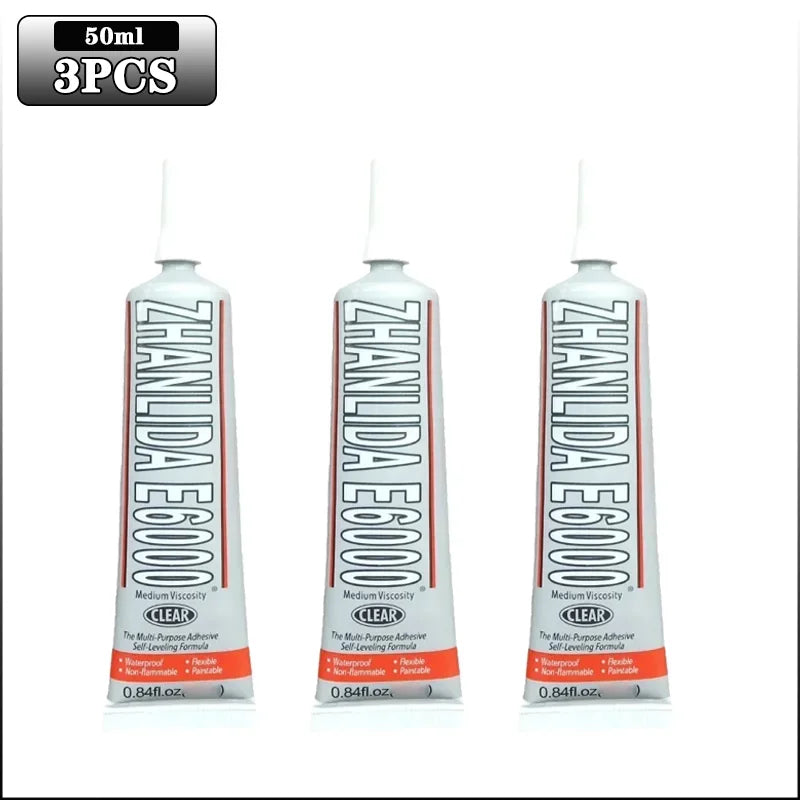 E6000 Clear Epoxy Glue for Rhinestones, Jewelry & DIY Crafts