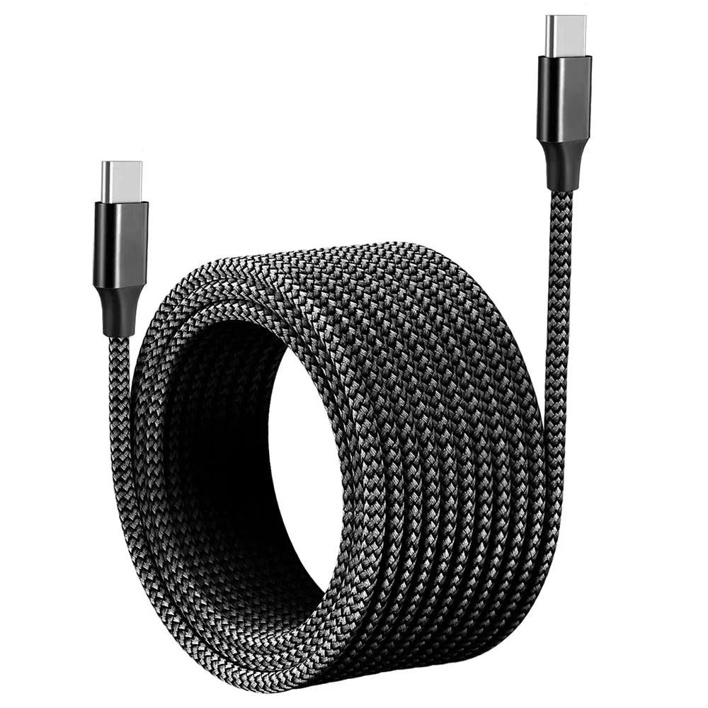 USB-C to USB-C 60W PD Fast Charging Cable 1m–8m | All Devices
