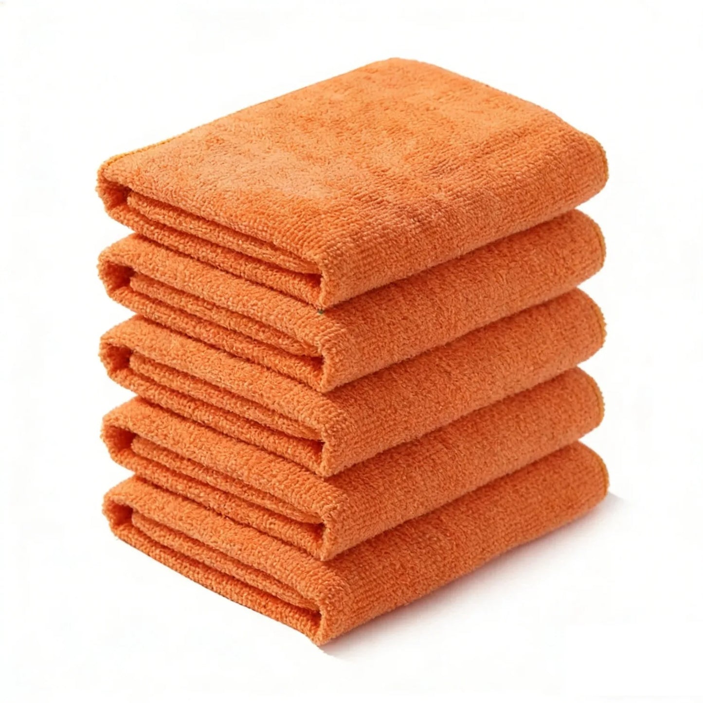5-Pack 500GSM Dual-Sided Microfiber Towels – Car & Kitchen