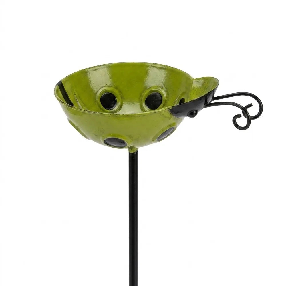 Bee Watering Station Iron Art Garden Stake – Rust-Resistant