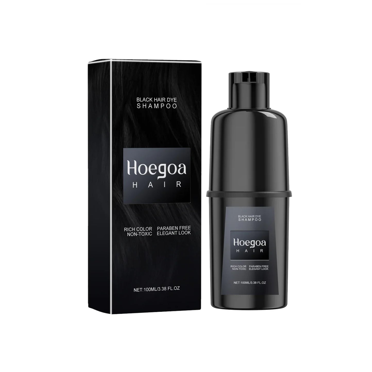 HOEGOA Herbal Hair Dye Shampoo 3-in-1 | All Hair Types