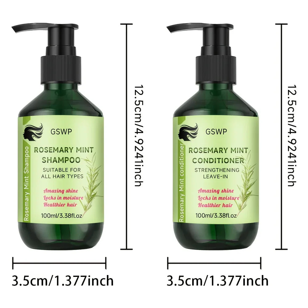 GSWP Rosemary & Mint Strengthening Shampoo & Conditioner Set