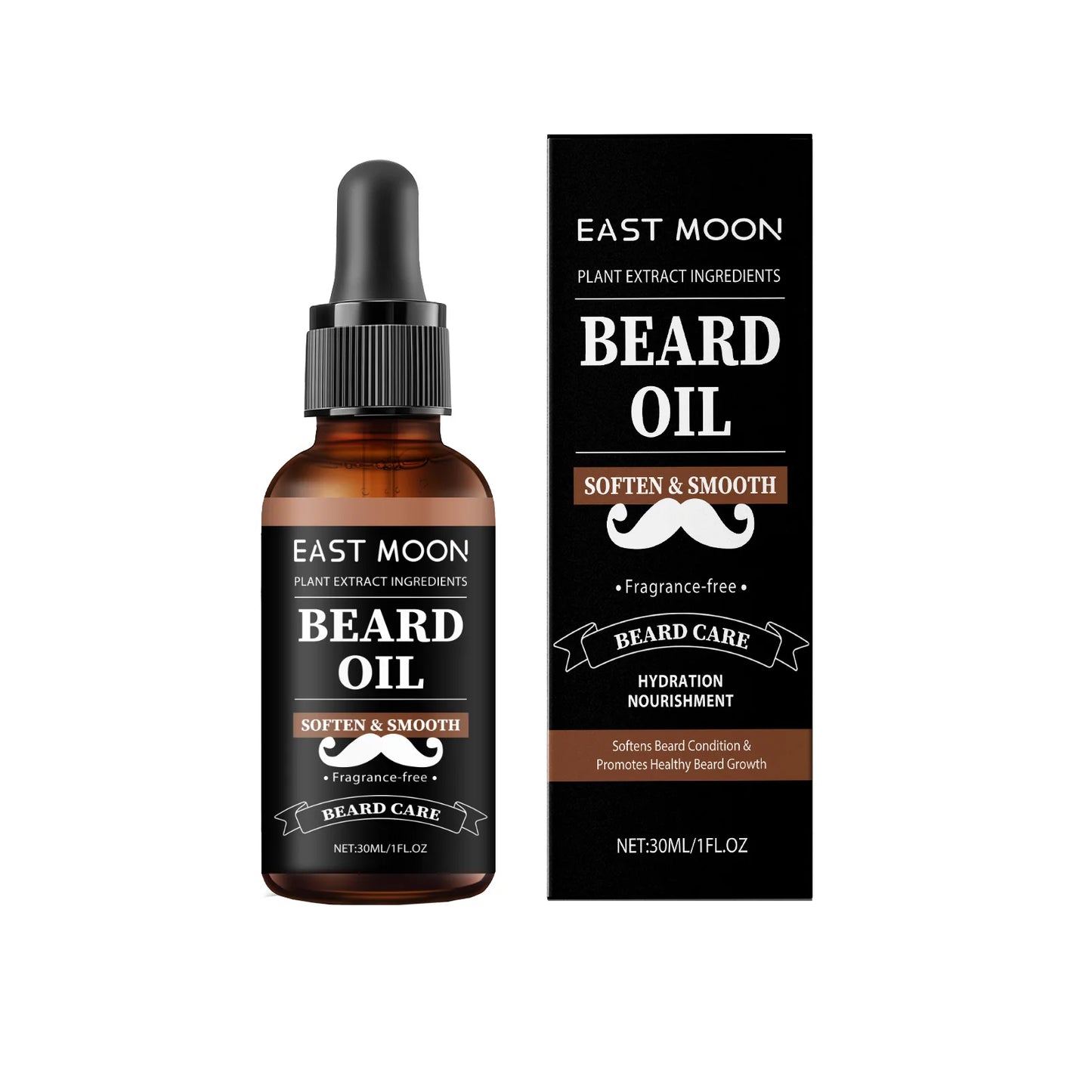 East Moon Beard Oil – Moisturizing, Softening & Shine 30ml