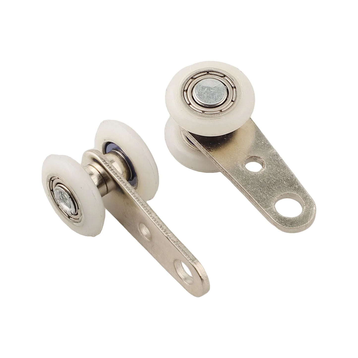 Sliding Door Pulley Block | Metal Bearing Track Roller 2/4 Pack
