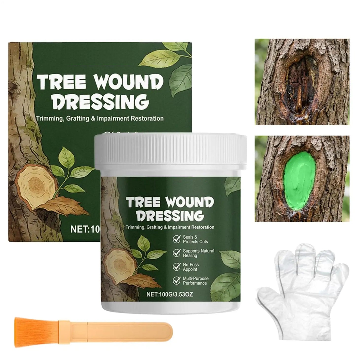 100g Tree Pruning Sealer Paste | Bonsai & Garden Wound Care