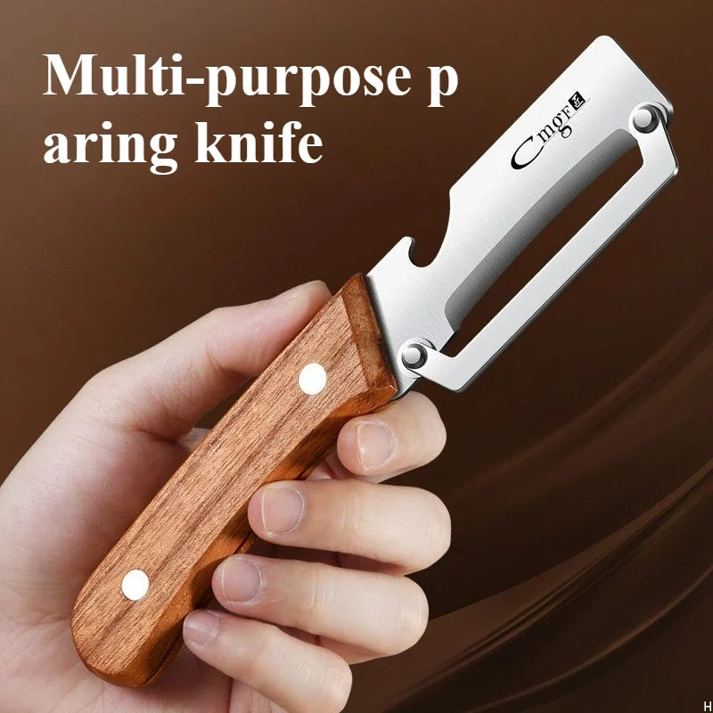 Multi Functional Practical Kitchen Tools Peeler Potato Scraper Household Fruit and Vegetable Peeler Asparagus Melon Grater New Peaceful Pleasures Health and Wellness Log form