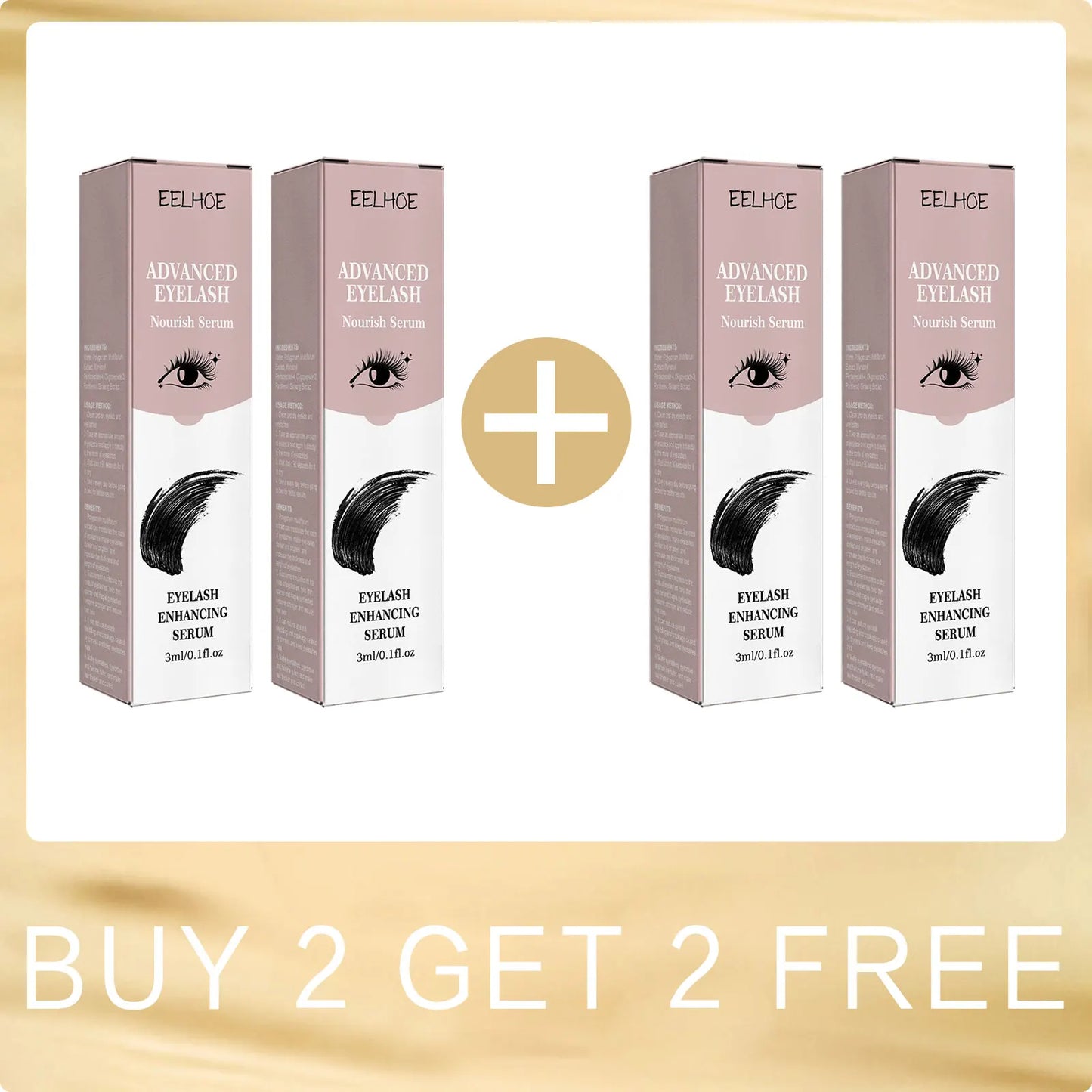 EELHOE Eyelash Growth Serum – Lengthening & Thickening, 3ml