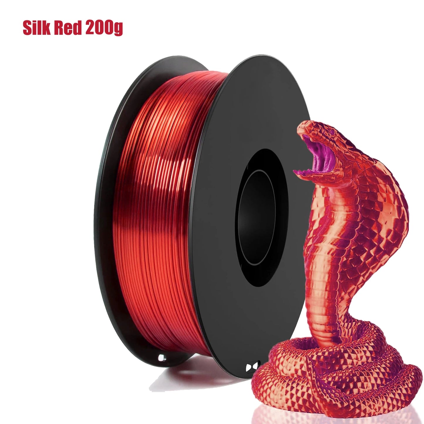 Silk PLA Filament 1.75mm Metal Shine 250g–1kg | DINGSUN 3D