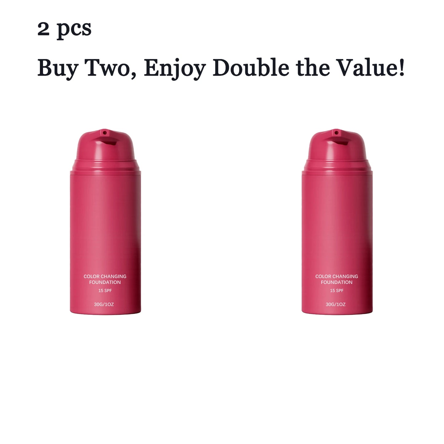 Color Changing Foundation 30g | Moisturizing Glowing Skin