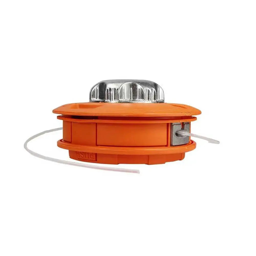 M10 Aluminum Nylon Bump Spool Grass Trimmer Head with 2-Line Cutter Peaceful Pleasures Health and Wellness A