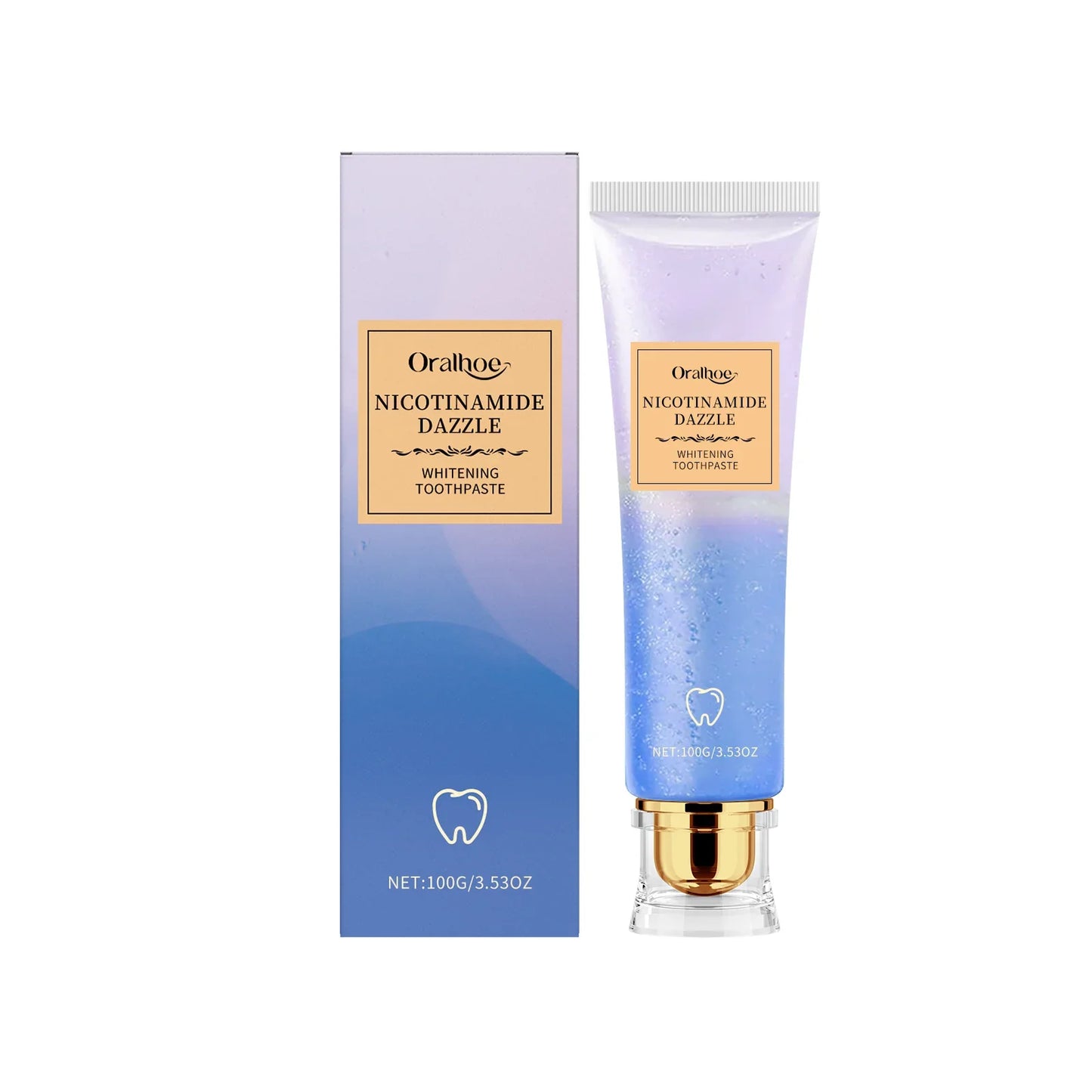 Oralhoe Niacinamide Whitening Toothpaste – Stain & Plaque Remover