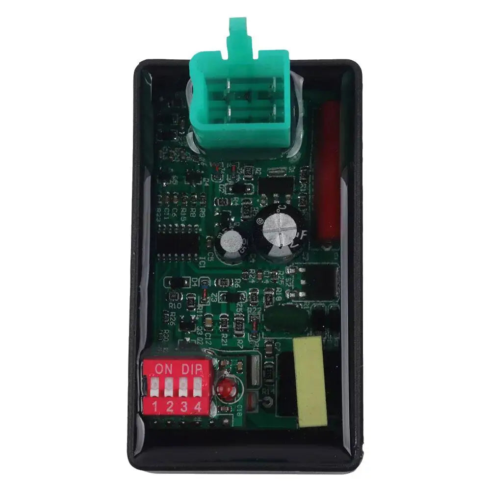 Motorcycle Lgnition 6 Pin 5 Pin AC CDI Box 4 Pin DC CDi with DIP Switch Speed limit4000-12000 for BIZ100 SUPER100 XY50-Q WEB100 Peaceful Pleasures Health and Wellness 4 Pin