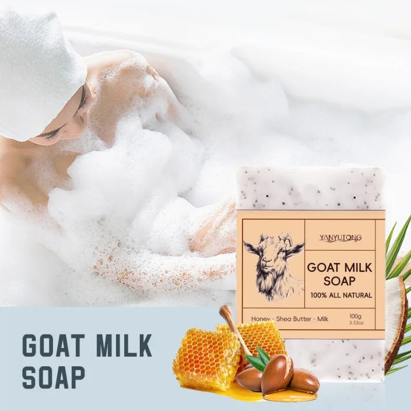 Goat Milk Soap 100g – Gentle Cleanser for All Skin Types