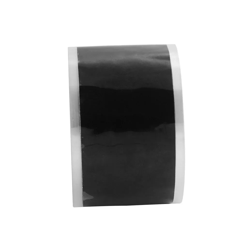 1.5/3M Length Multi-Purpose Self-Adhesive Strong Black Rubber Silicone Repair Waterproof Bonding Tape Rescue Self Fusing Wire Peaceful Pleasures Health and Wellness