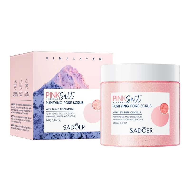 SADOER Fruit Bath Salt Scrub 350g – Exfoliate & Moisturize