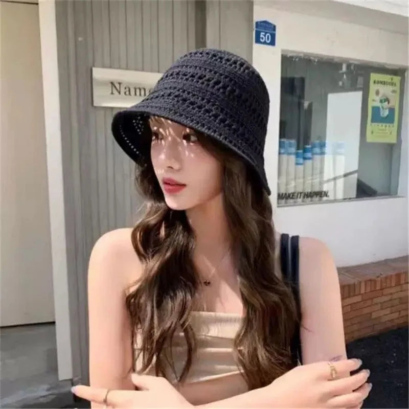 Women's Wide Brim UV Sun Bucket Hat – Beach Travel Hiking