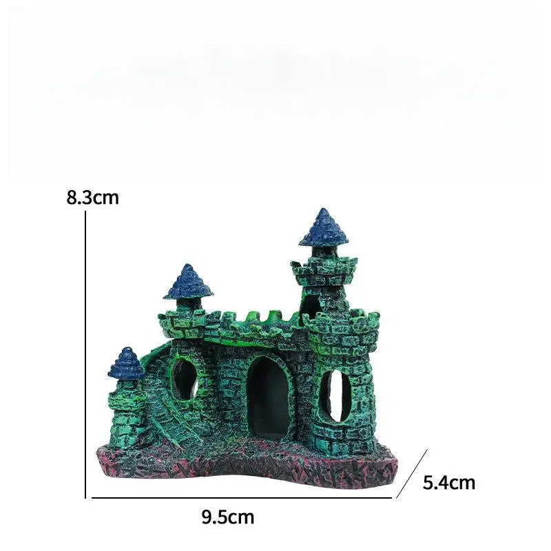 Castle Rockery Fish Tank Ornament | Aquarium Decoration