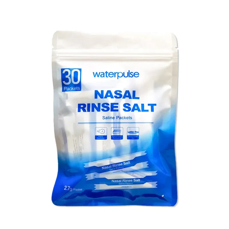 Manual nasal wash bottle, specialized nasal plug, household adult nasal wash salt, medical children's rhinitis nasal flushing Peaceful Pleasures Health and Wellness Nasal wash salt